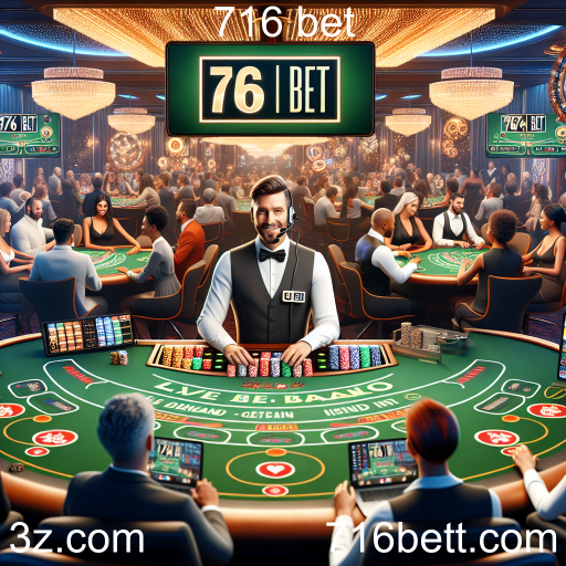 A Experiência do Cassino Ao Vivo no 716 Bet